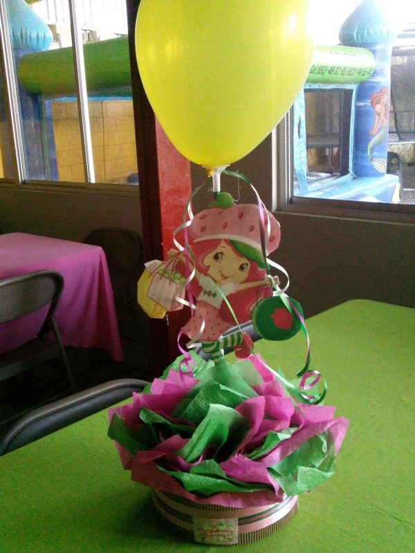 mesa de rosita fresita bettyjoya centro de mesa rosita fresita